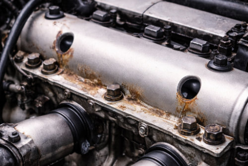 Rostschaden durch Motorschaden